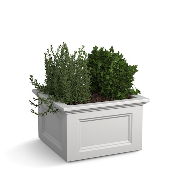 Fairfield 24x24 Garden Bed - White